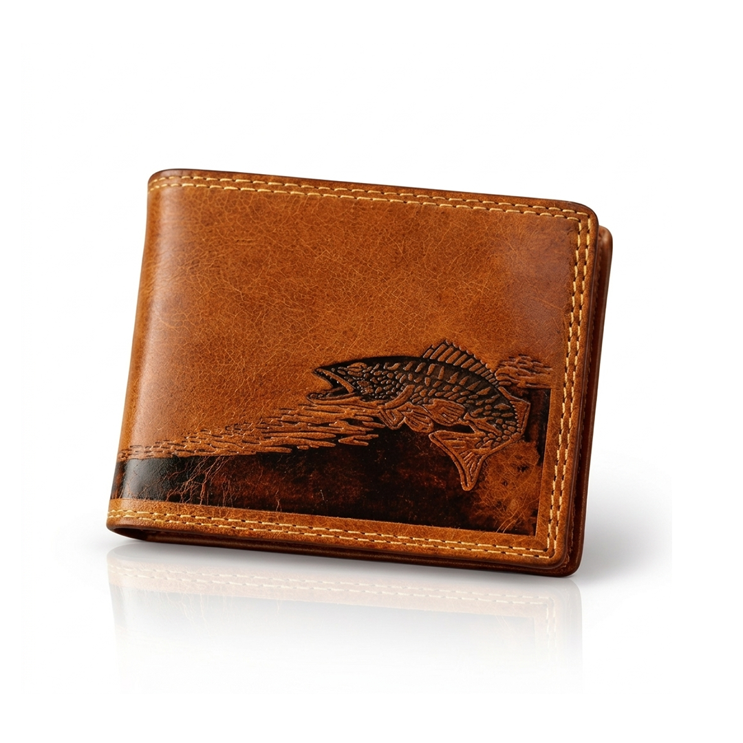 Vintage Brown Leather Wallet – Zaco Leathers