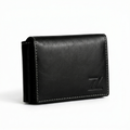 Black flip wallet
