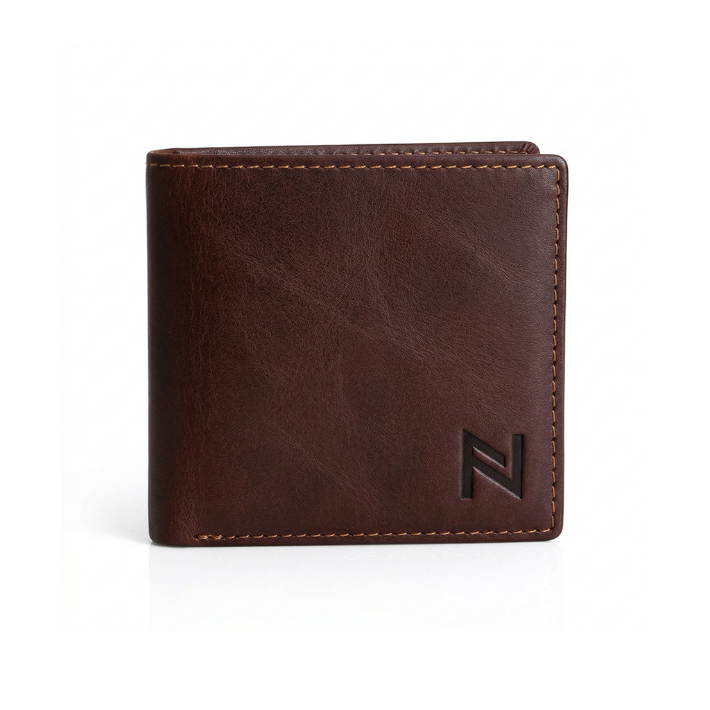 Tan brown Flip wallet