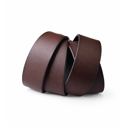 Classic Brown Leather Belt