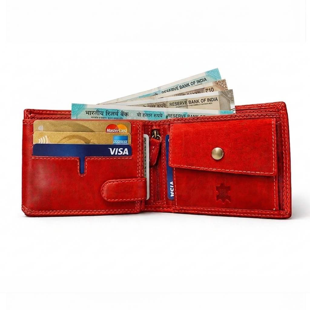 Vintage Bull Leather Wallet