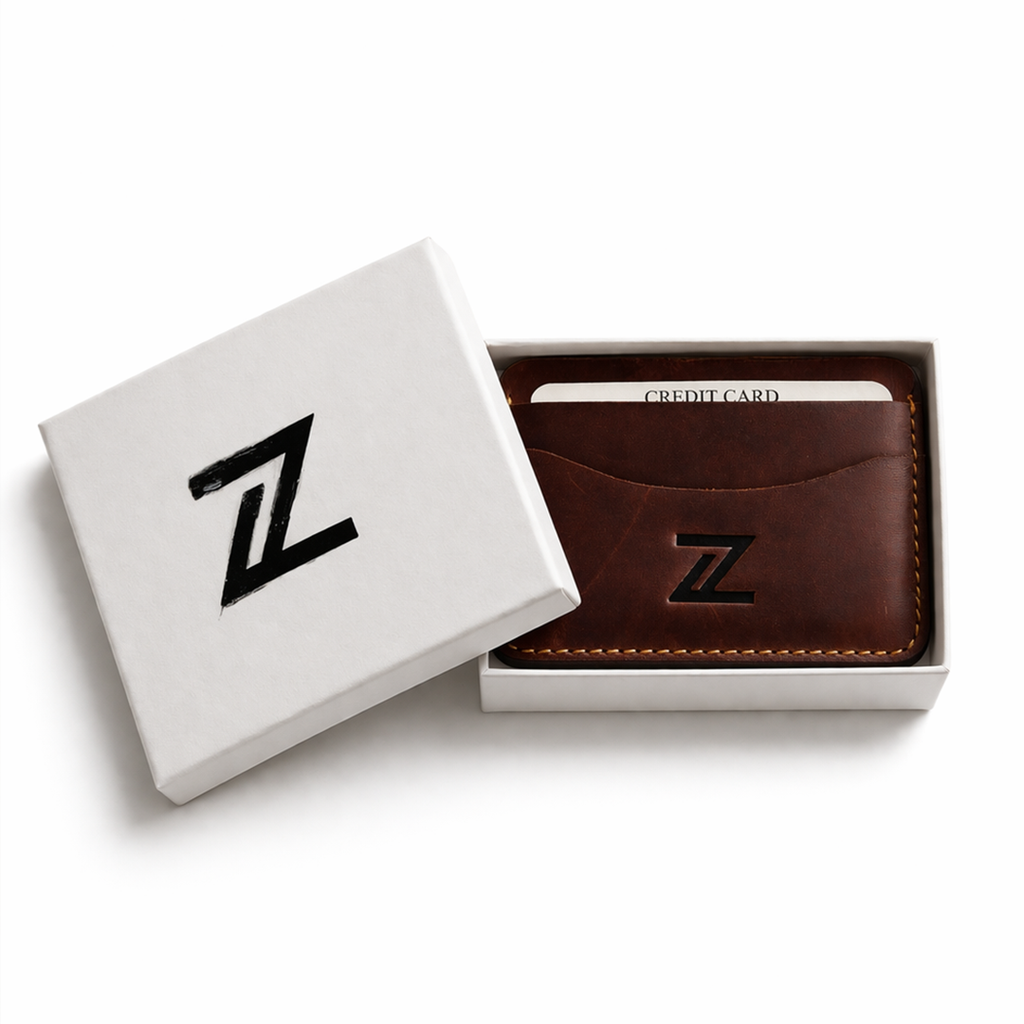 Minimalist Leather Card Holder