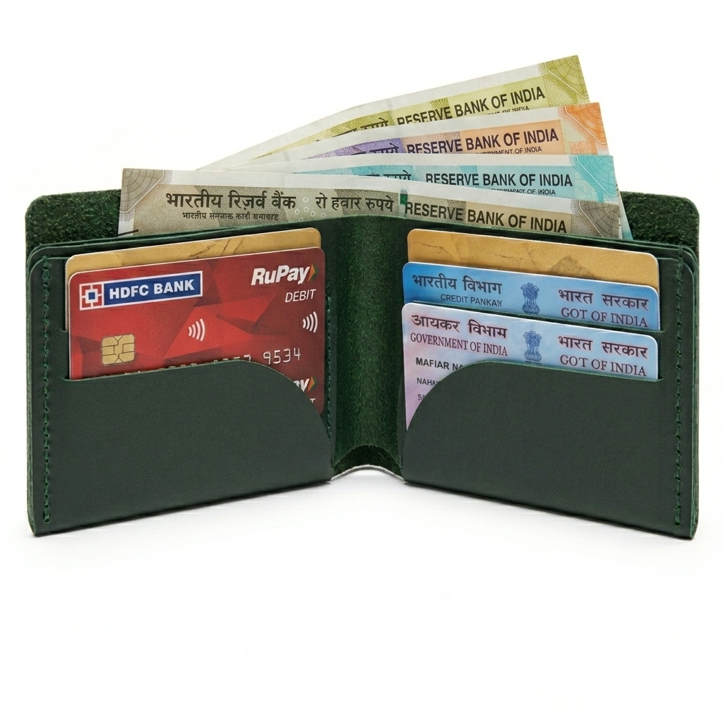 The Milano Fold – Premium Italian Leather Wallet