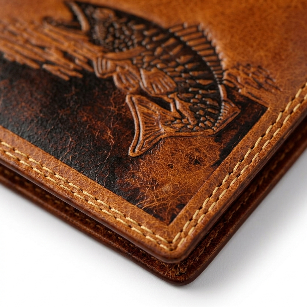 Vintage Brown Leather Wallet